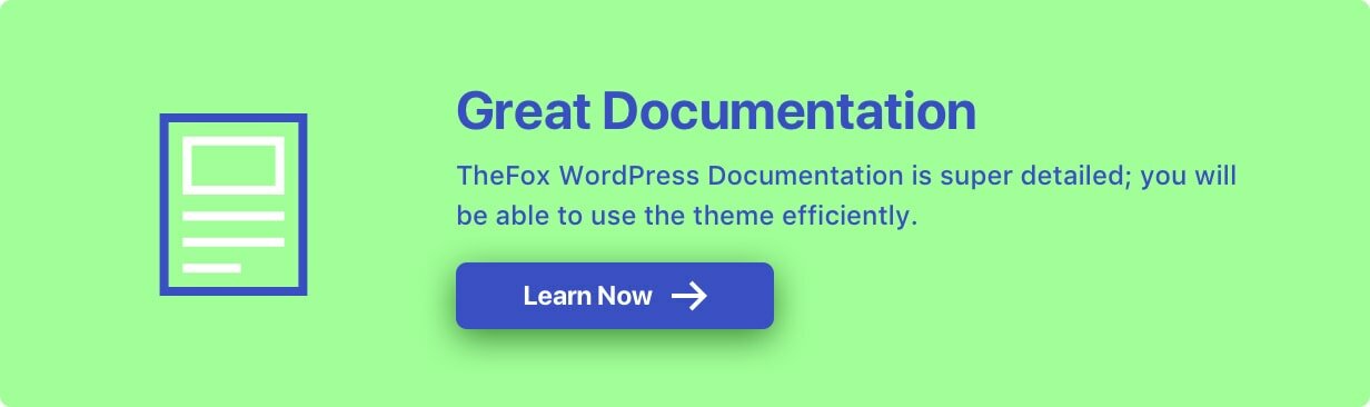 TheFox WordPress Theme